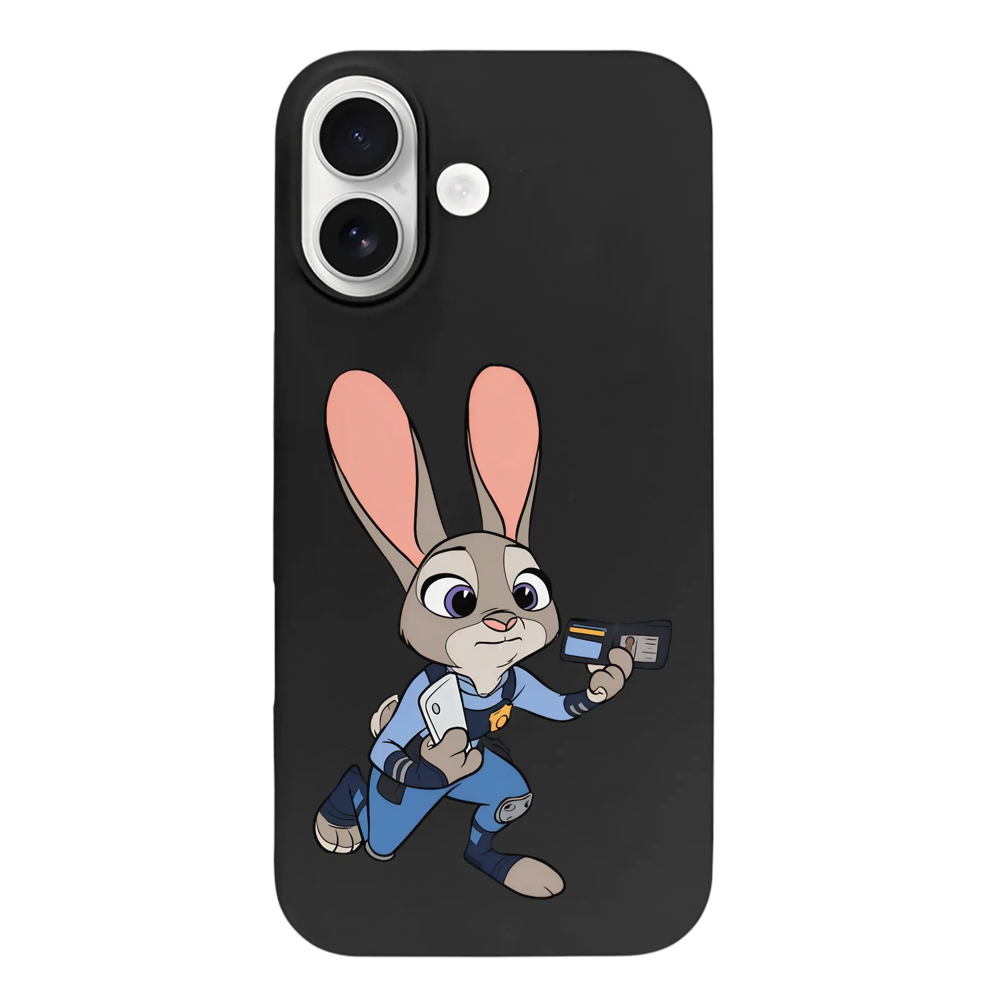 ズートピア グッズ,ジュディ・ホップス - iPhone 17 シリーズ シリコンケース 薄型 耐衝撃 指紋防止 ソフトタッチカバー 精密フィット 傷防止 保護ケース iPhone 17/17 Air/17 Pro/17 Pro Max 対応